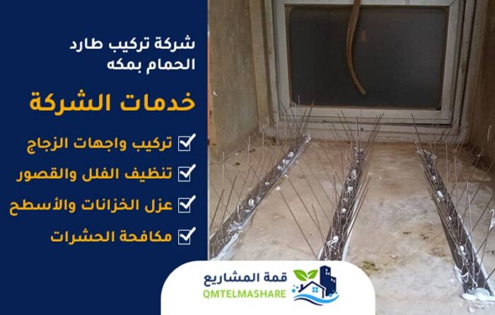 شركة تركيب طارد الحمام بمكه